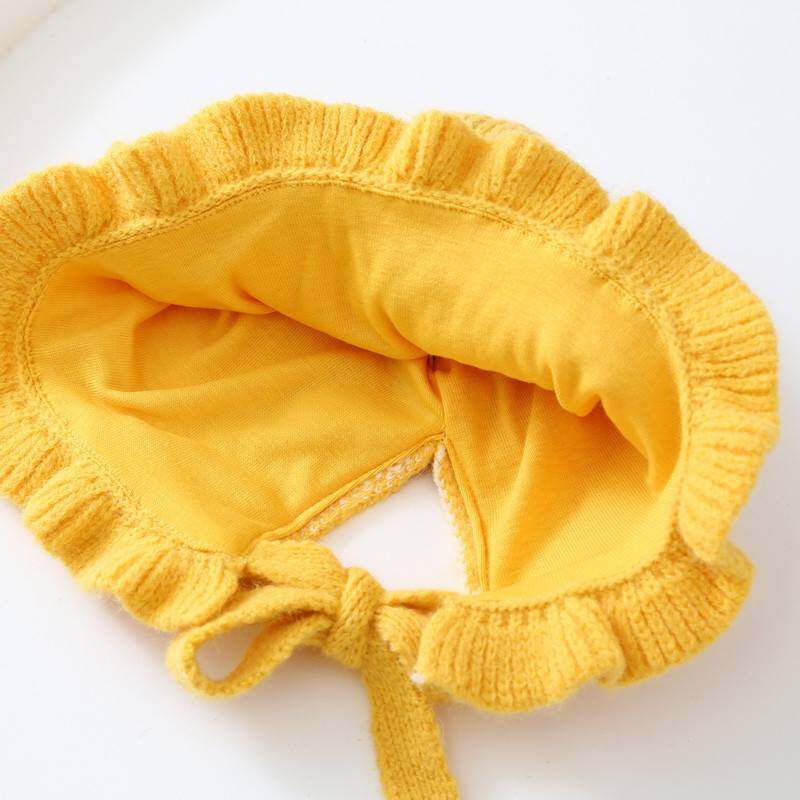 Новая милая шапка с ушками кролика для малышей, зимняя теплая шапка для новорожденных мальчиков и девочек, мягкая защита ушей, шапка-чепчик для малышей