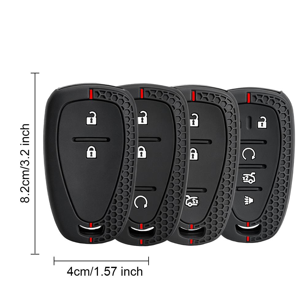 Для Chevrolet Malibu Blazer Traverse Seeker Onix Equino Volt Bolt Trax Orlando Cruze Spark Sonic Силиконовый Чехол-Крышка для Автомобильного Ключа