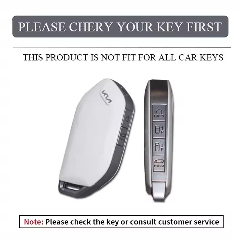 Zinc Alloy Leather Car Styling Key Case Cover for Kia Picanto Sorento MQ4 Carnival KA4 Morning K5 Carens 2024 Auto Accessories QU2