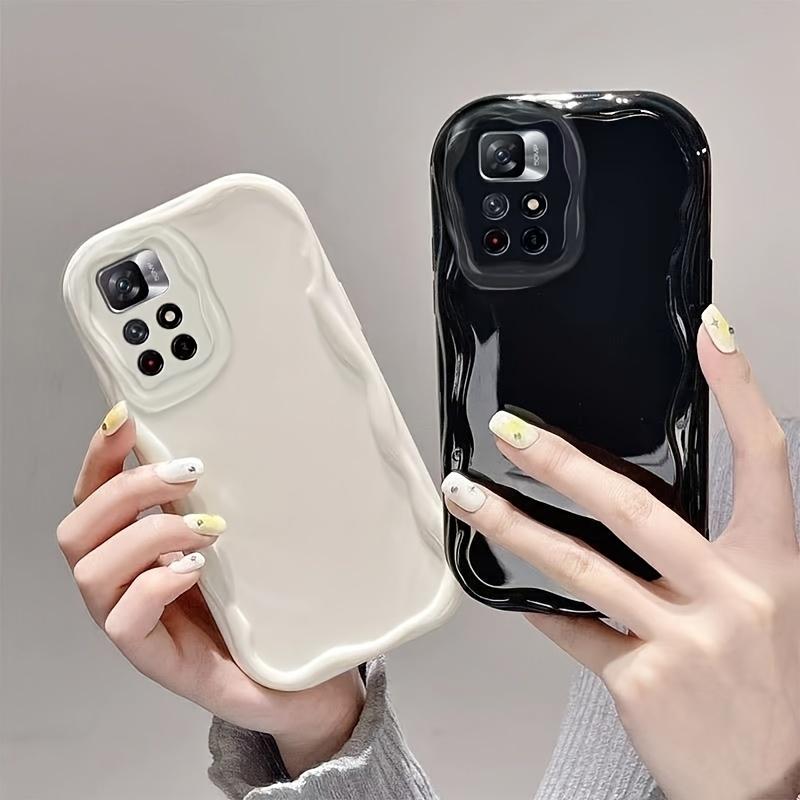 Модный однотонный кремовый чехол для Xiaomi Redmi Note 11 5G 13 12 Pro 11S 12S 13R 10 9 A3 A2 A1 K70E K70 K60 K50 13C 12C 10C, мягкий прозрачный чехол для телефона из ТПУ