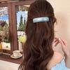 Elliptical Spring Clip Arc Large Hairpin Personalized Acetate Hair Clip  Girl