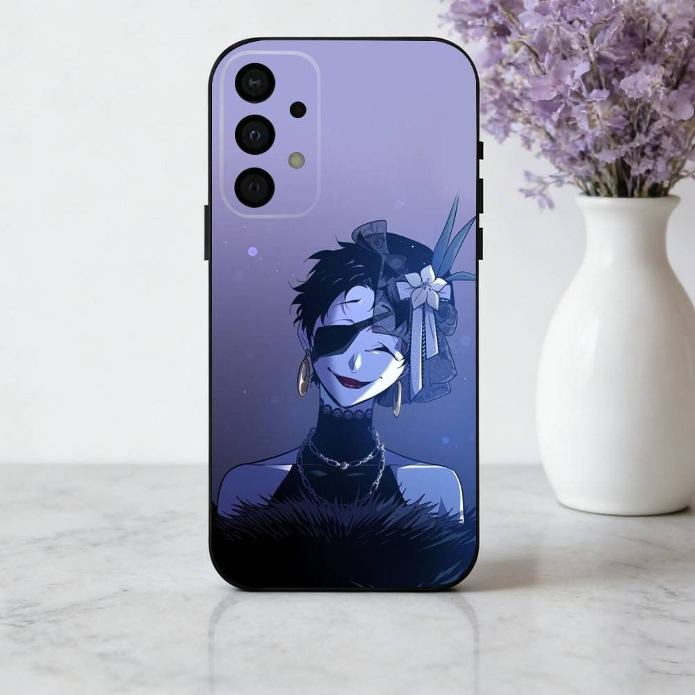 Чехол для телефона T-The Unwanted U-Undead A-Adventurer для Samsung Galaxy A73, A72, A71, A70, A53, A52, A51, Другие, Мягкий черный корпус