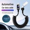 CarPlay Отражение экрана Светодиодный Светящийся Пружинный Выдвижной Индивидуальный Тип-C Зарядный Кабель