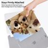 Чехол для iPad с держателем для стилуса для Air 4/5/6/7 - Креативный дизайн с рисунком щенка