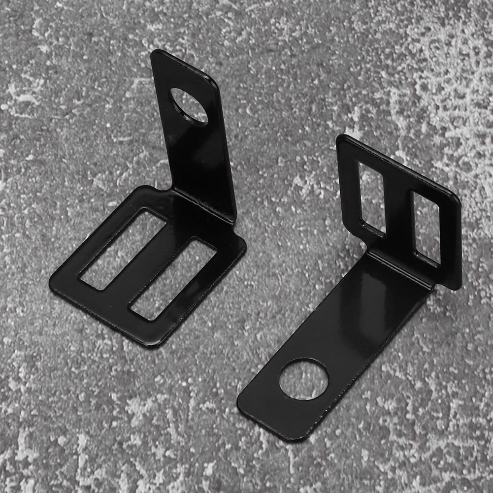 Universal Metal Motorcycle Rear Turn Signal Light Mounting Bracket Lamp Holder (black)