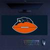 Chicago Bears Mouse Pad, Large Gaming Desk Mat, Non-slip XXL Mousepad for Laptop & Tablet, Mini PC Playmat with Stitched Edges