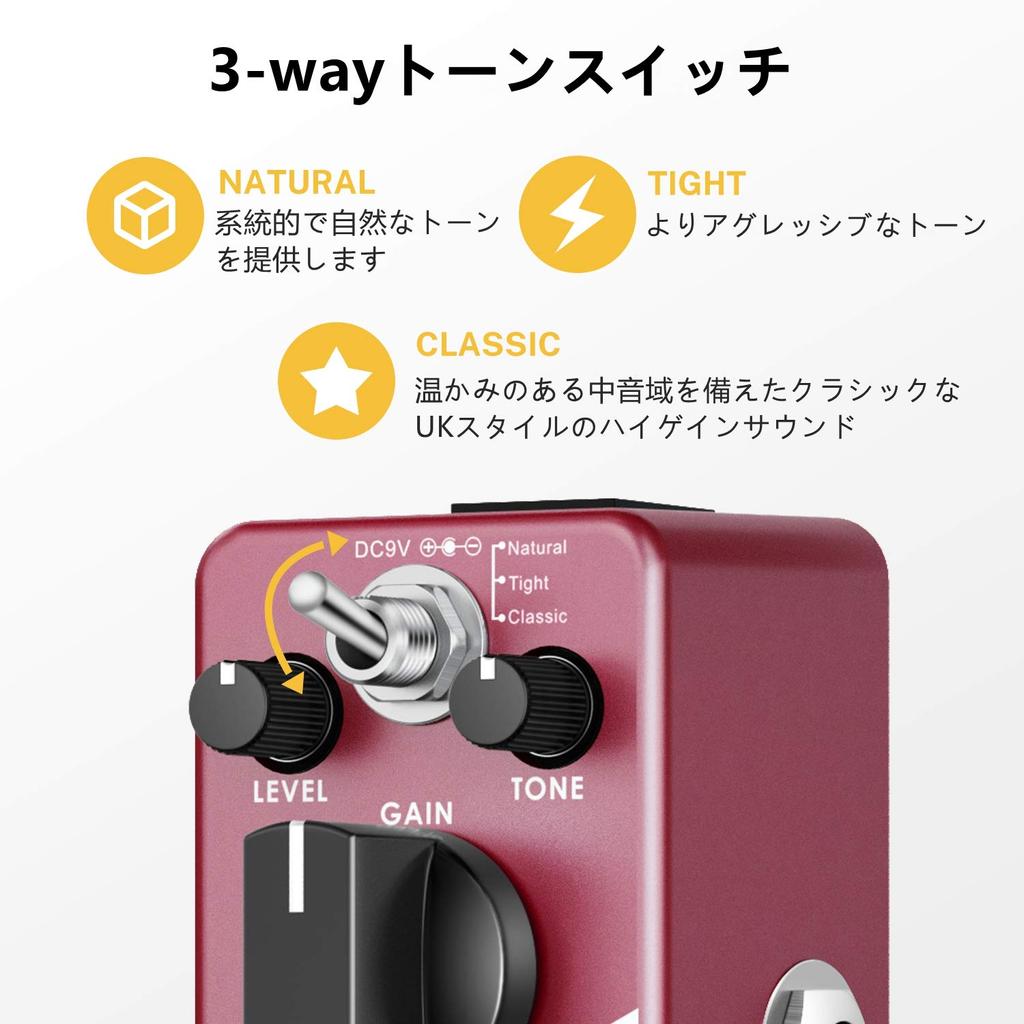 Donner Distortion Гитарный эффектор Distortion Distortion Analog Small (Морфер) [Элемент]