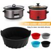 Reusable Silicone Slow Cooker Liner Safe Cooking Solutions Food-Grade Non-Stick Surface Pot Accessory