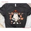 Retro Halloween T Shirt Boo Haw Western Vintage Ghost Witch Fall Spooky Season Vintage Washed Fashion Streetwear Unisex