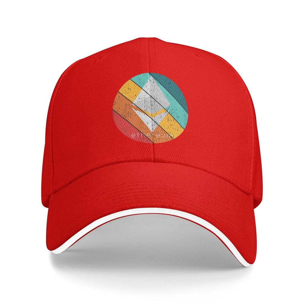 Темные Закатные Бейсболки с Логотипом Криптовалюты Ethereum Snapback Дышащие Повседневные Кепки для Мужчин и Женщин
