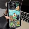 Чехол для телефона iPhone 17 Air 16E 15 16 Pro Max Мультяшный Толстый Тигр Смешная Крышка 14 Plus 13 12 Mini Мягкая Силиконовая Оболочка Fundas