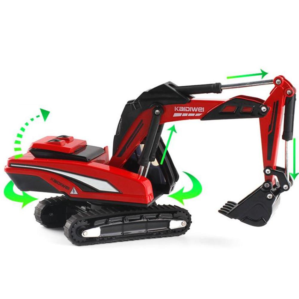 1/87 мини-экскаватор из сплава, модель для детей и взрослых, статическая игрушка Clawer, инженерный автомобиль, имитационная модель автомобиля, коллекция, подарок для детей