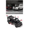 1/32 BENZ G700 Alloy Car Model Simulation Toy Diecast Vehicles Off-road SUV with Sound N Light Collectible Kids' Gift 111