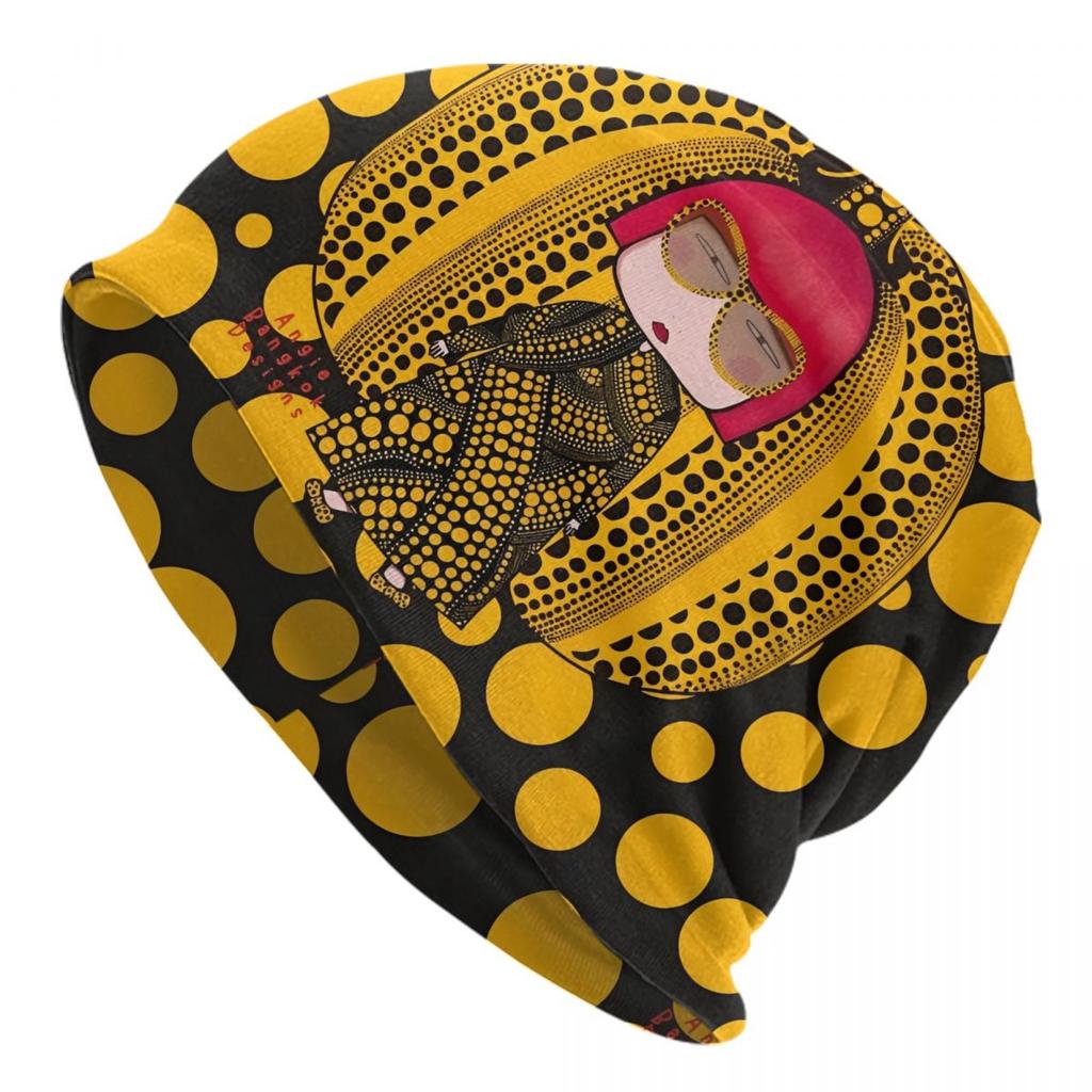 American Comic Style Book Collection Pop Art Bonnet Beanie Knit Hat Unisex Women Cool Unisex Adult Warm Winter Skullies Beanies Cap
