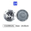 Для VW Volkswagen Jetta MK5 Golf 4 шт. Логотип автомобиля Колпачки ступицы Заглушки ступицы Значок для Volkswagen VW 3B0601149 1J0601149B C546K164 CWT1