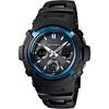 Мужские часы Casio G-Shock AWG-M100BC-2AJF с солнечной батареей и радиоконтролем, черные