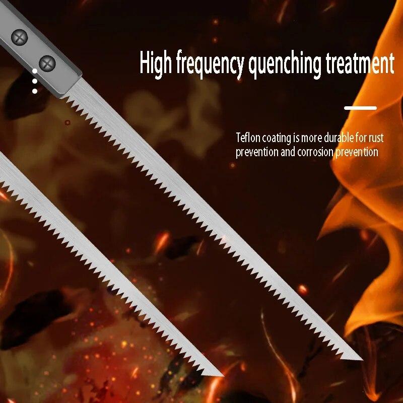 Съемная пила для куриного хвоста, садовая, садовая, валка деревьев, быстрая резка, экономичная обработка древесины