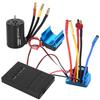 3650 Motor 4300KvBrushless ESC Heat Sink Program Card Set for 110 RC Car(80A )