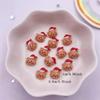 50pcs Resin Mini Colorful Christmas Snowman Tree Snowflower Deer Flat Back Figurines Nail Art DIY Scrapbooks  Accessories