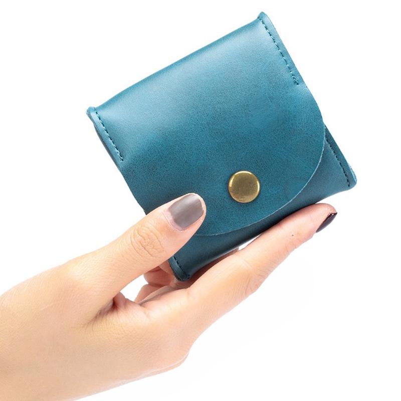 2020 Кожаный кошелек для монет Коровья кожа Мини-кошелек Карман для хранения Сумка
