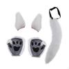 Animal Costume Accessory Set with Faux Ears And Tail for Celebrations