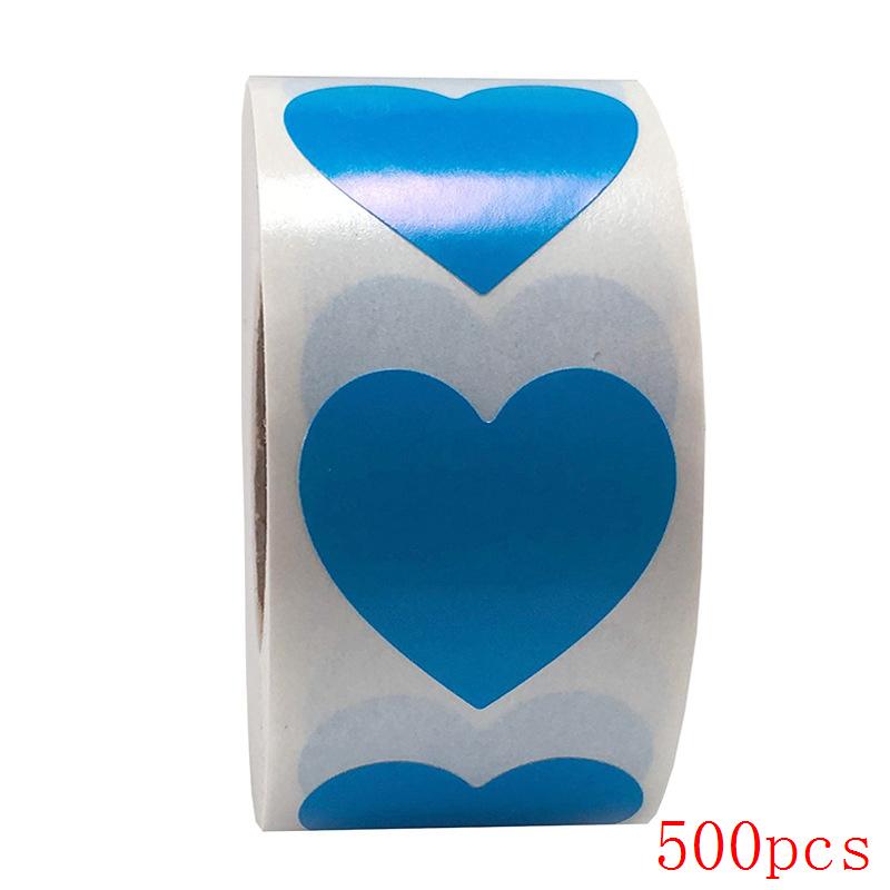 Красные Наклейки-Сердечки Наклейки-Печати 50-500 шт. Наклейки для Скрапбукинга Для Упаковки и Свадебного Декора Канцелярские Наклейки