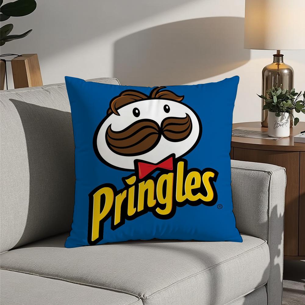 Бородатый P-Pringles Наволочка 3D Принт Полиэфирное волокно 40*40см Дом Диван Декорация Праздничный подарок