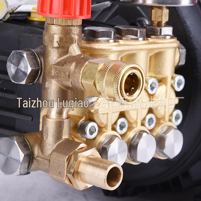 All-Copper High-Pressure Motor Pump Head for Greenhouse Fogging, 220/380V
