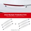 Anti Collision Car Bumper Guard Strip Car Stickers For BMW F30 F10 E90 F20 E46 E60 E70 E39 E36 Car Door Edge Guards Trim Molding YD3