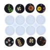 Butterfly/Round/Oval Shape Crystal Silicone Mold Drop Earring Molds Ear Jewelry Moulds for DIY Jewelry Making and Crafts