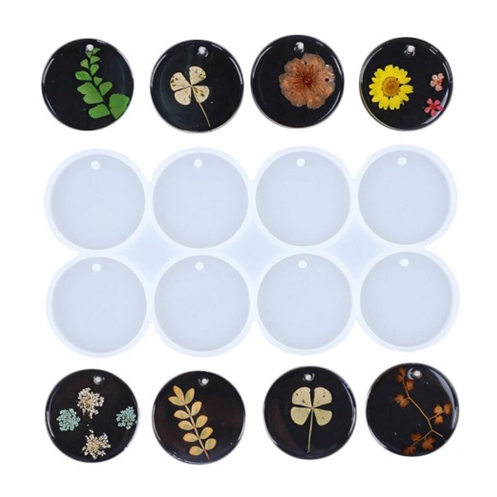 Butterfly/Round/Oval Shape Crystal Silicone Mold Drop Earring Molds Ear Jewelry Moulds for DIY Jewelry Making and Crafts