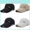 Fashion Baseball Cap For Men Adjustable Cotton Uv Protection Casual Outdoor Accessory