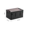 Складной уличный ящик для хранения, портативный, для багажника автомобиля, большая вместимость