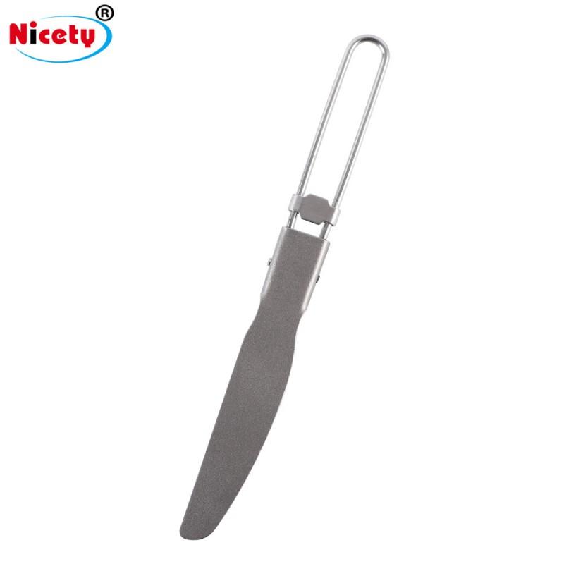 Titanium Camping Bowl With Foldable Handle 300ml 500ml Portable Outdoor Cooking Water Boiling Gear Hiking Backpacking