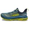 HOKA Mafate Speed 4 Stone Blue Dark Citron Men Sneakers 1129930-SBDCT