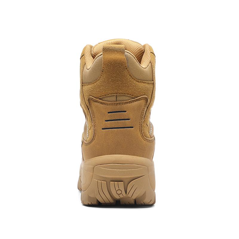 Осенняя спортивная обувь для мужчин с высоким верхом, противоскользящие, походные, спортивные, на толстой подошве, для активного отдыха в пустыне, тактические ботинки для мужчин