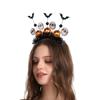Halloween Ghost Festival White Ghost Bat with Ball Hair Buckle Hair Accessories Headband Headband Headband Party Dress Up Props