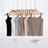Women's Slim Fit Cotton Camisole: Solid Color, Sleeveless, Perfect for Summer Layering