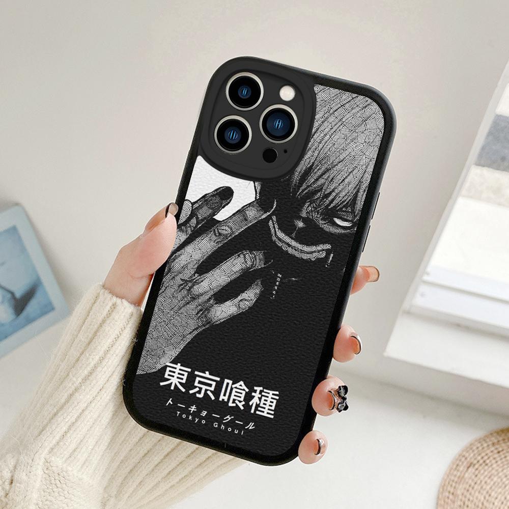 Чехол для телефона Tokyo Ghoul Kaneki Ken Anime для Iphone 14 13 11 12 Pro MAX 13 12 MiNi 7 8plus 14 13 PRO X XS 12 XR Чехлы из овечьей кожи