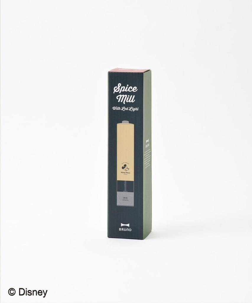 BRUNO DISNEY Disney Электрическая мельница для специй Мельница для каменной соли Целый перец Перец Специи Регулируемая грубость Приготовление заправки Подарок для вечеринки Подарок Мельница для специй