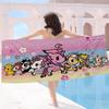 Кавайи T-Tokidoki Аниме Пляжное полотенце Цветные банные полотенца Для девочки Микрофибра Быстросохнущее Без песка Пляж Йога Спа Бассейн