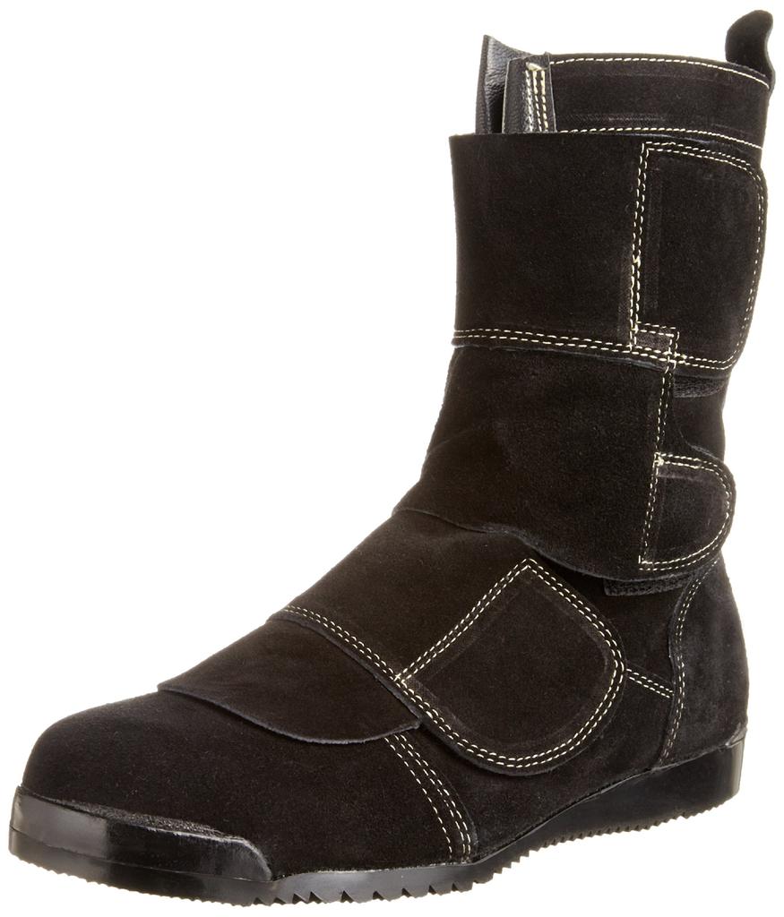 Safety Shoes for Welding Work JIS Standard Blacksmith KT207 Black [Nosax] Men's 27.5cm (27.5cm)