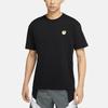 Nike Спортивная футболка с короткими рукавами и круглым вырезом с вышивкой, мужские топы, черные DA2389-010