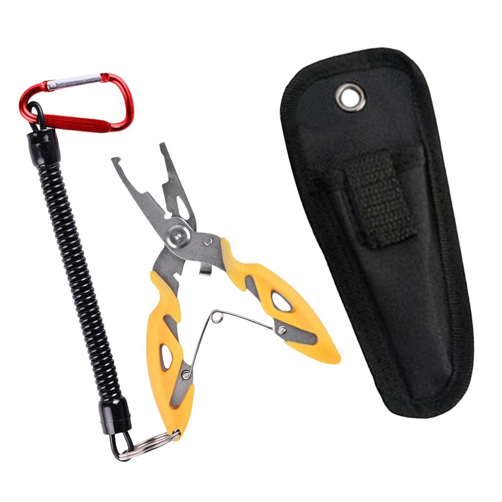 Stainless Gripper Hook Remover Fishing Pliers Fishing Tackle Multifunctional Rustproof Line Clippers Braid Line Cutter