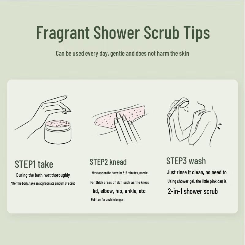 Скраб для тела Ban Mu Hua Tian Ice Cream