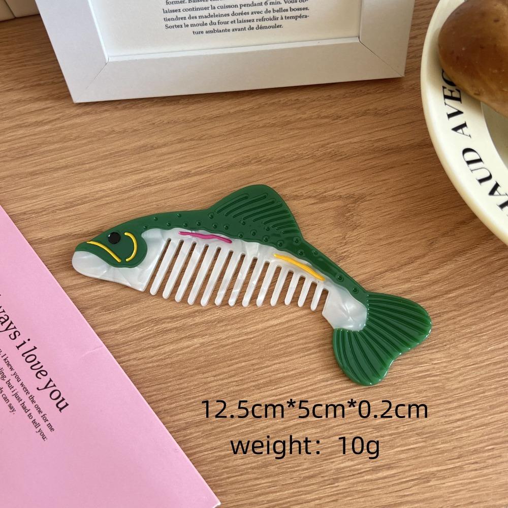 Tulip Acetate Comb Cartoon Hairdressing Combs Hair Care Makeup Comb  Household