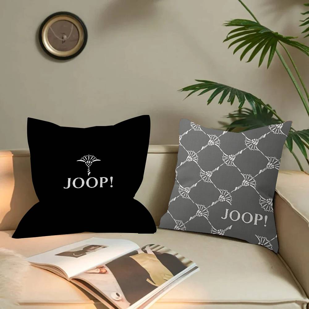 Funny Printed J-Joop Cushion Cover Polyester Sofa Cushions Decorative Throw Pillows Home Decoration Pillowcover