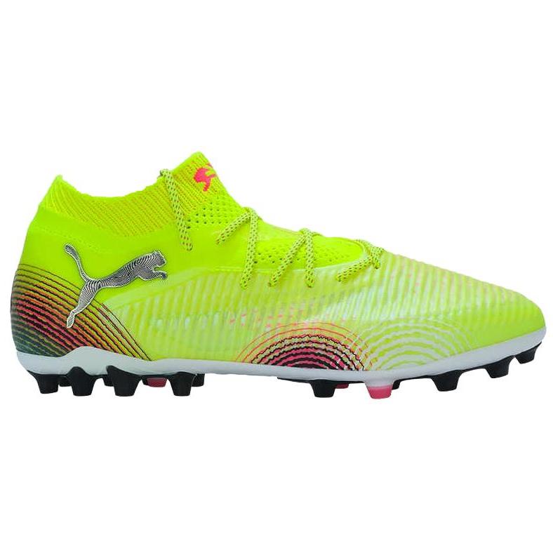 Puma Future 8 Ultimate Comfortable Durable Wear-Resistant Soccer Shoes Men Soccer Shoes Yellow Green 108359-03