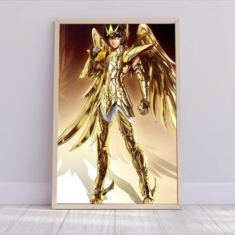 Saint Seiya Anime Poster Home Decoration Posters for Wall Decoration Painting on Canvas Decorative Paintings Room Decor Art the