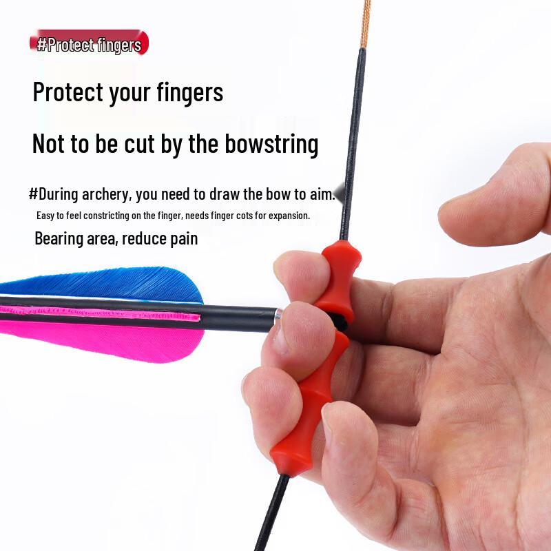 TULX Archery Silicone Finger Guard